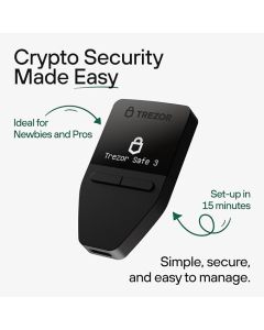 Trezor Safe 3 Hardware Wallet