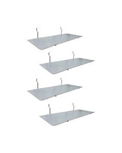Pegboard Tray Wall Organizer Set