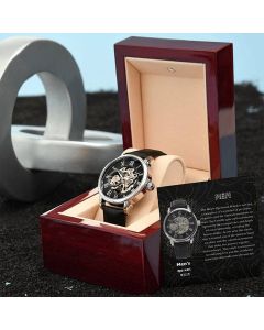 Timeless Elegance Openwork Watch