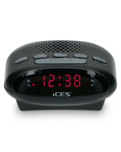 ICES Digital Desk Alarm Clock Radio LED