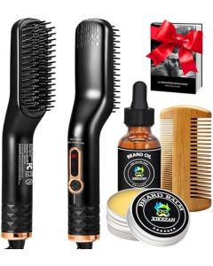 Beard Straightener Travel Grooming Kit