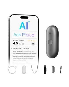 PLAUD NotePin S AI Voice Recorder