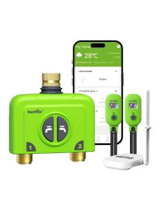 RainPoint 2-Zone WiFi Smart Irrigation Kit