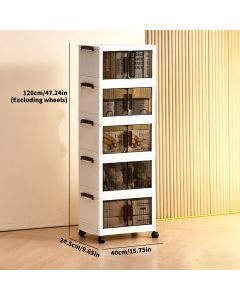 Foldable Storage Box With Wheels