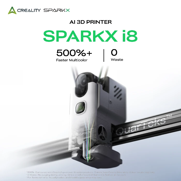 Creality SPARKX i8: Price, Specs and the Truth About “0 Filament Waste”