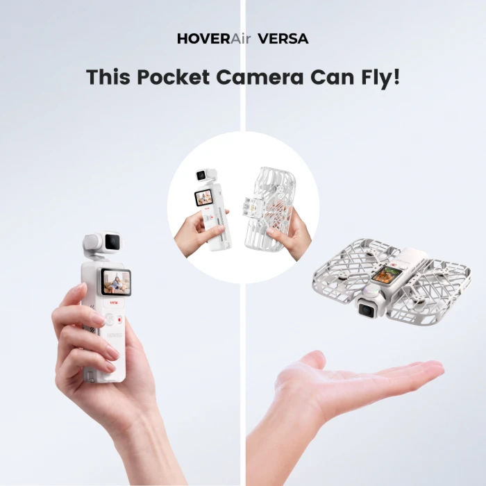 HOVERAir VERSA vs DJI Osmo Pocket 4 vs DJI Neo 2: Which Creator Camera Makes Sense?